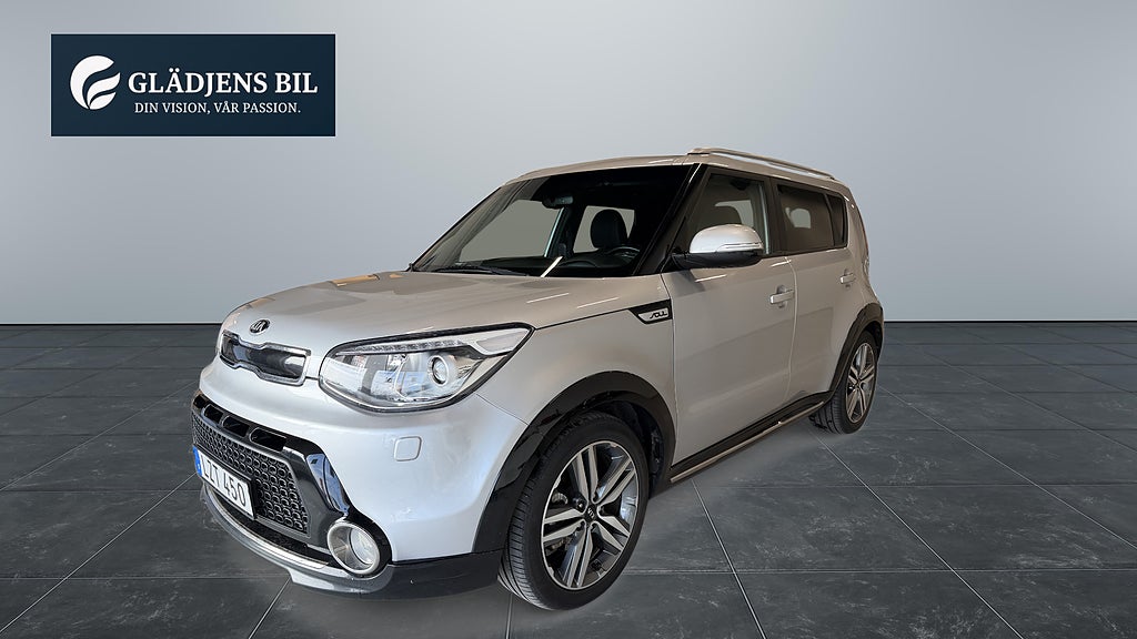 Kia Soul 1.6 CRDi 136Hk GLS Kamera Ratvärme Kupevärm Nybes