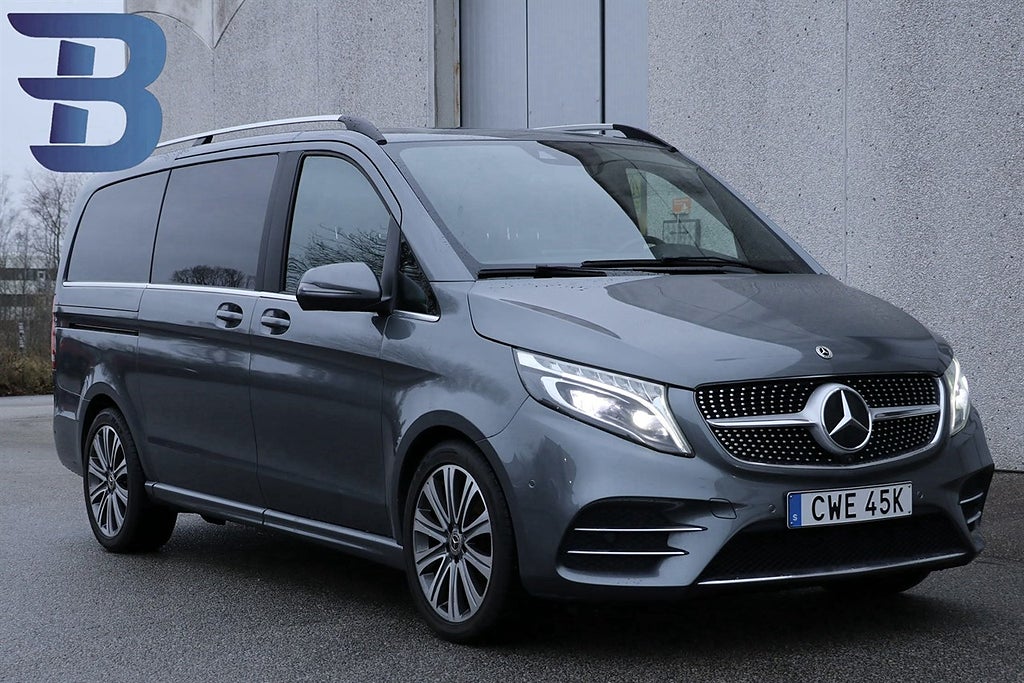 Mercedes-Benz V 300d, 9G-Tronic, 237hk AMG, Avantgarde