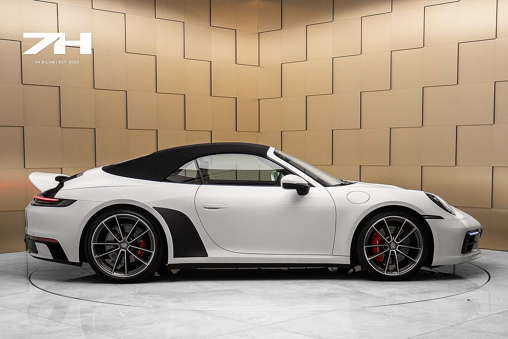 Porsche 911 Carrera S Cab Sport Chrono Sportavgas PASM Kamera