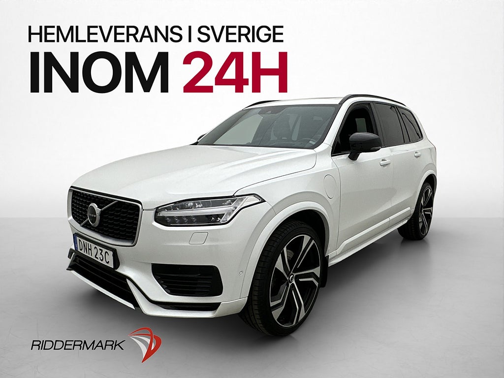 Volvo XC90 T8 AWD R-Design 7-Sits B&W Pano HUD 360° Drag