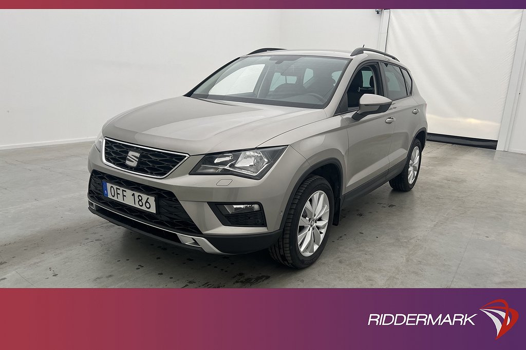 Seat Ateca 1.0 TSI Style Kamera CarPlay Sensorer Ad-Farthåll