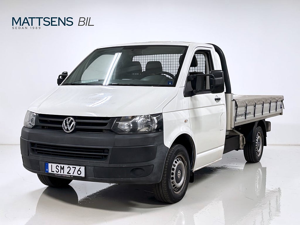 Volkswagen Transporter Chassi Cab Långt flak T30 2.0 TDI Kamrem bytt /En ägare