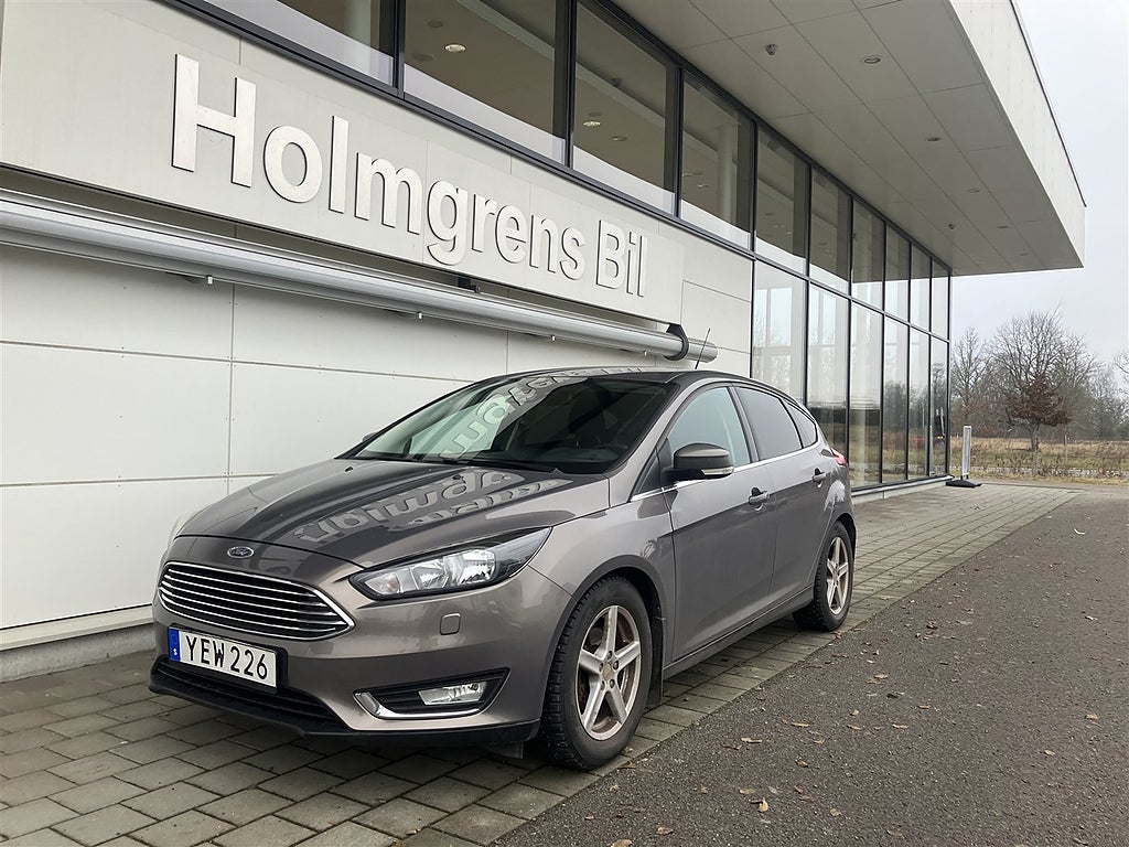 Ford Focus 2,65% ränta 1.0 EcoBoost 125hk Farthållare Drag Låg Skatt