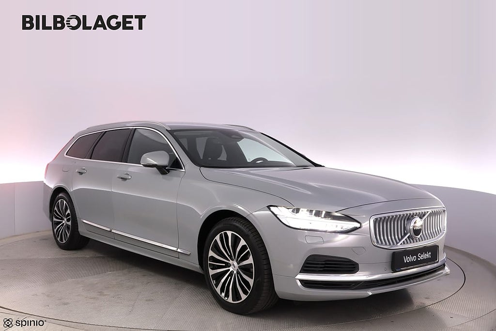 Volvo V90 Recharge T6 Core Bright LÄDER LJUS & MOTORSTOLSPKT