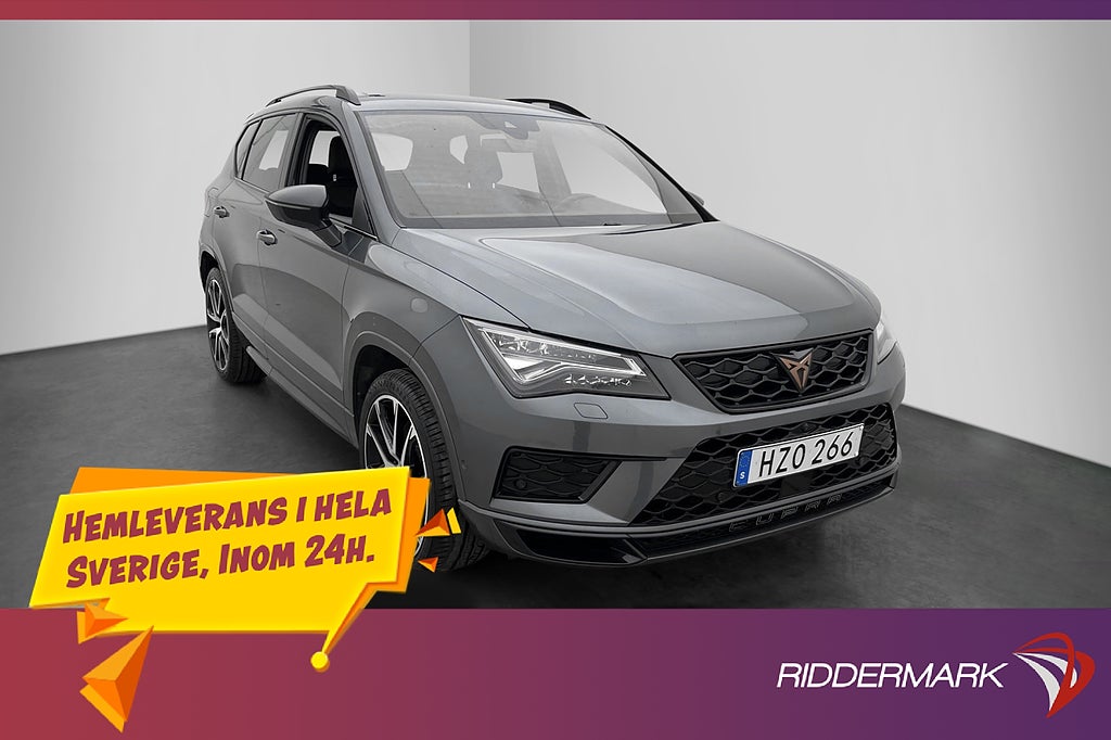 Cupra Ateca 2.0 TSI 4x4 300hk Cockpit 360° Beats Navi