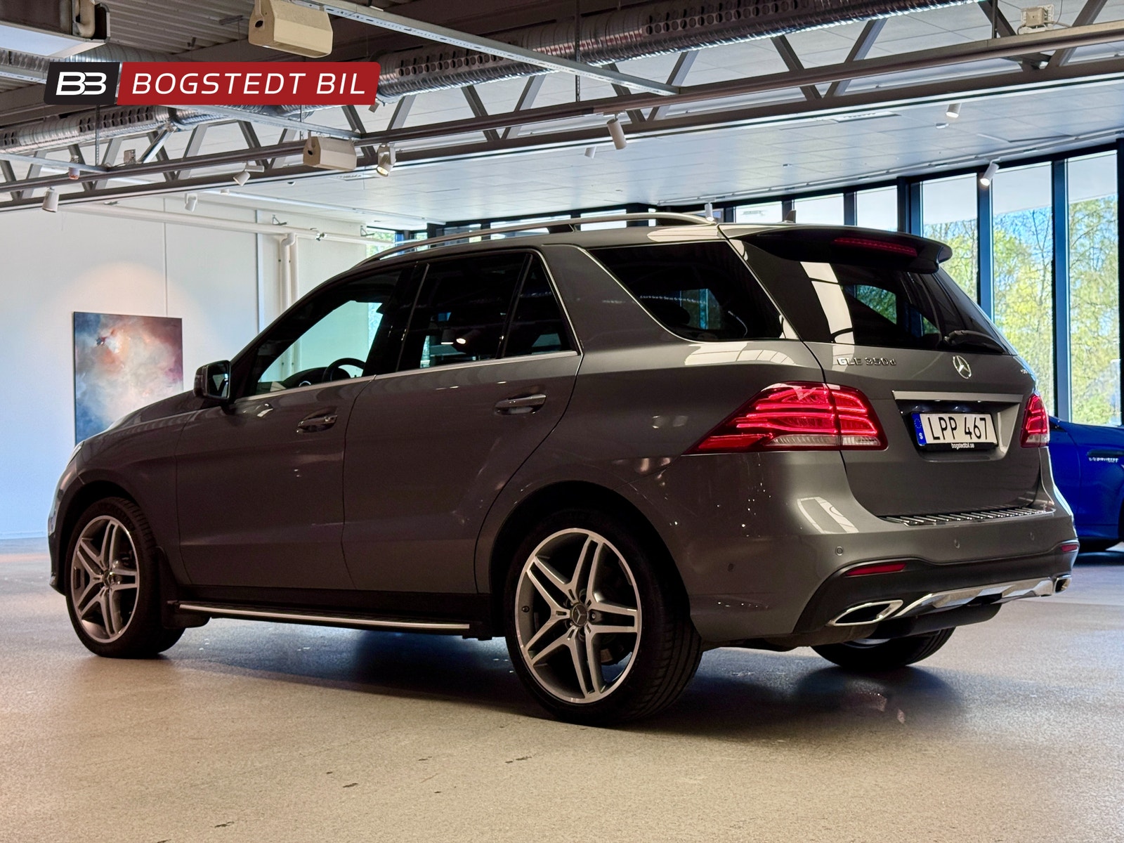 Mercedes-Benz GLE 350 d 4MATIC 9G-Tronic AMG Line |Luftfjädring|Drag|Pano 2017 - miniatyr 5