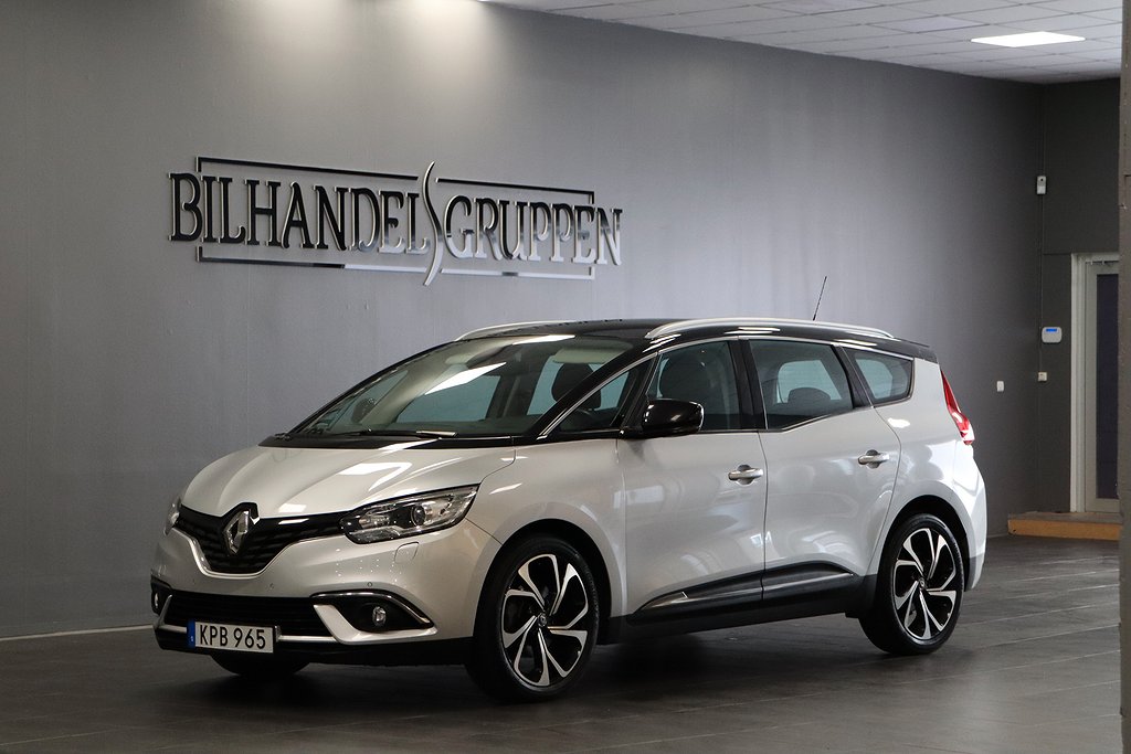 Renault Grand Scénic 1.5 dCi EDC Automat 7-sitsig Nyservad 
