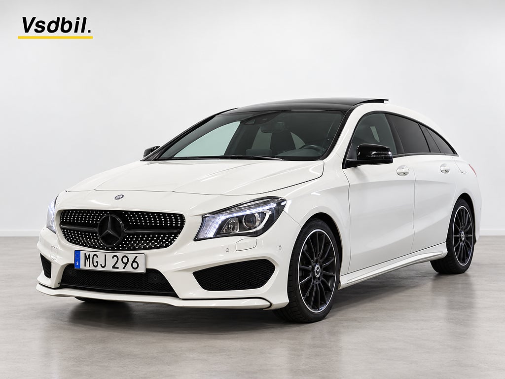 Mercedes-Benz CLA 220 d AMG AUT/PADDLAR H/K PANO KAMERA GPS NYBES SE UTR!