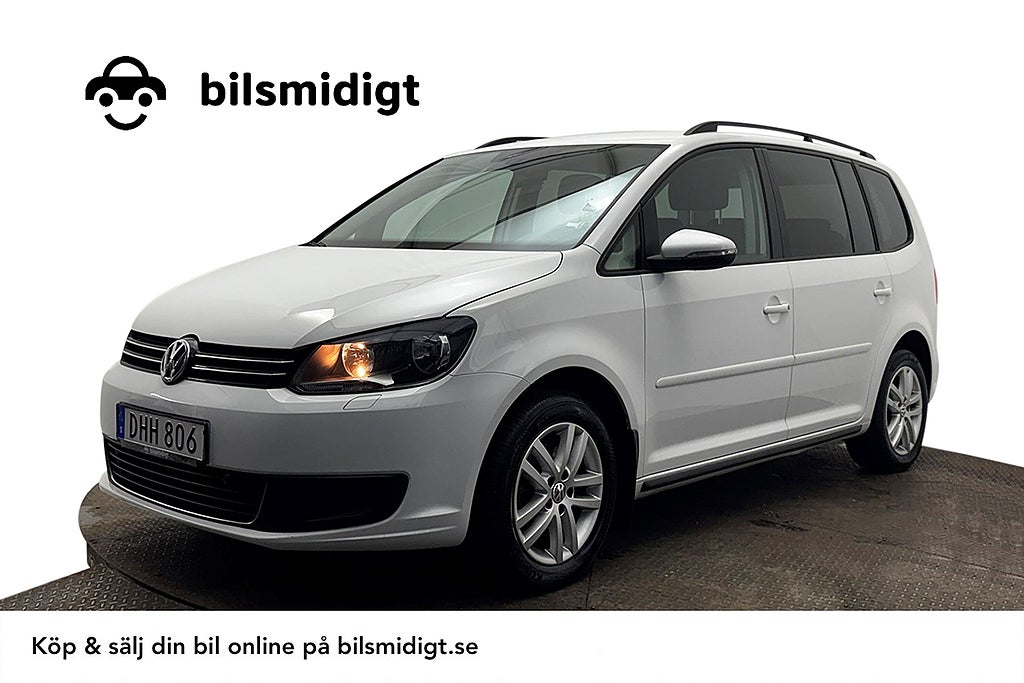 Volkswagen Touran 1.4 TSI Masters 7-sits Drag Kamera Värmare 140hk