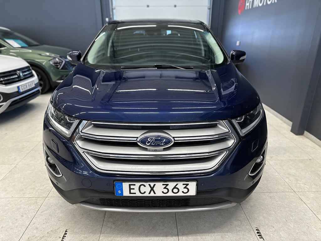 Ford Edge 2.0 AWD Titanium/4.99%/B-Kamera/Drag/Nav/Fjärr-Värm