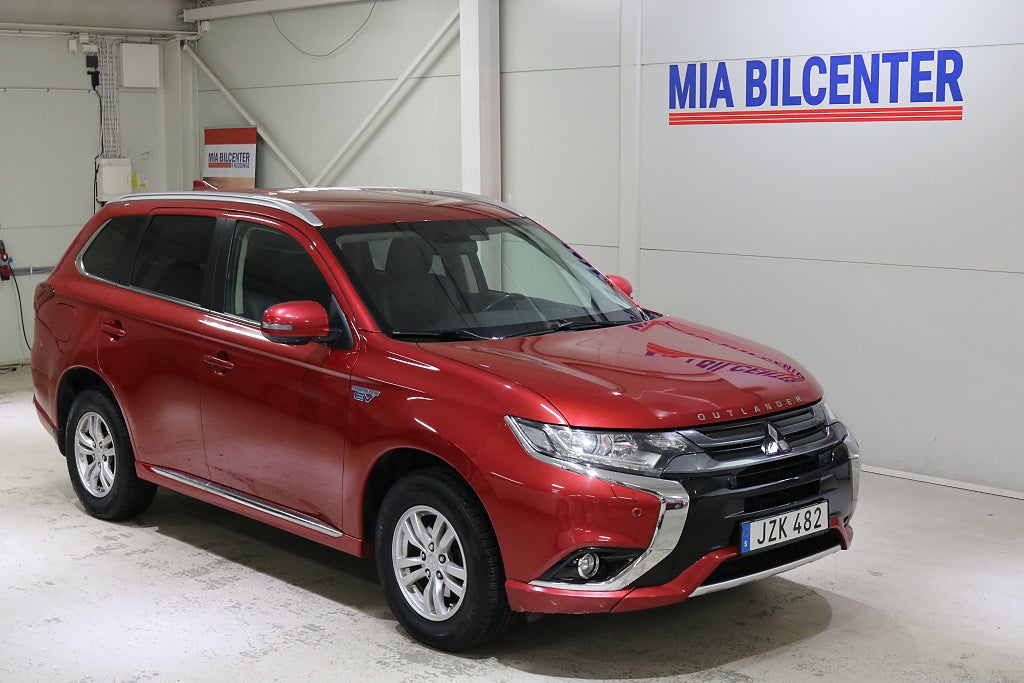 Mitsubishi Outlander PHEV CVT City / Kamera / Batteri SOH test 