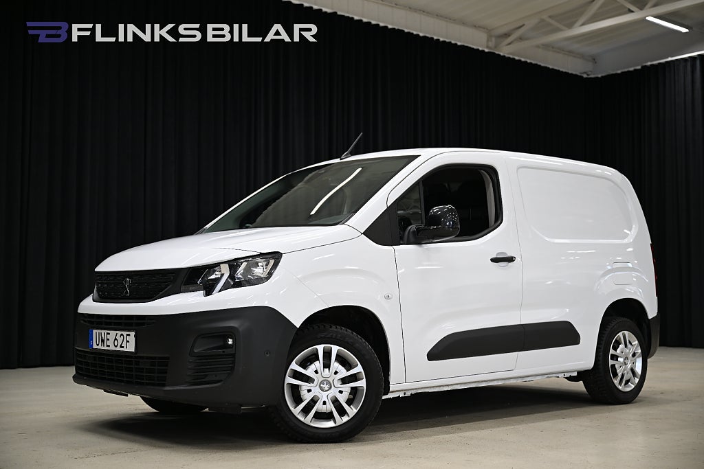 Peugeot Partner 1.5 BlueHDi 130HK Automat|Drag|Värmare|EnÄgare|Leasbar