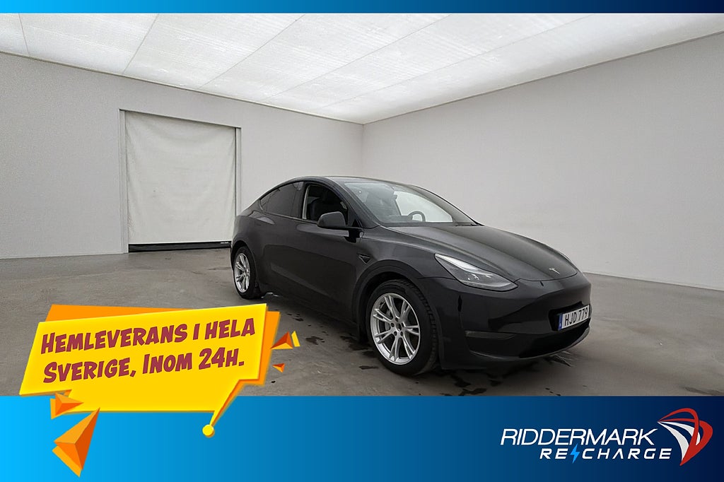 Tesla Model Y Long Range AWD Dragkrok Autopilot Sv-Såld MOMS