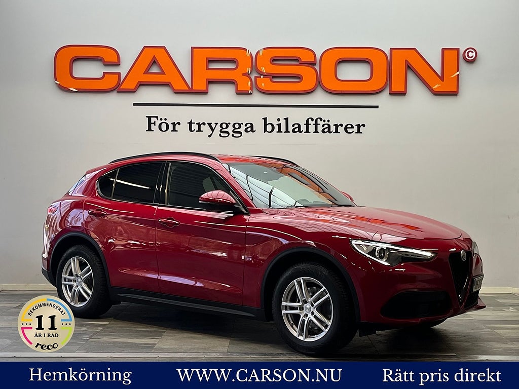 Alfa Romeo Stelvio 2.0 Turbo 16V Q4 Navi Rattvärme Backkamera