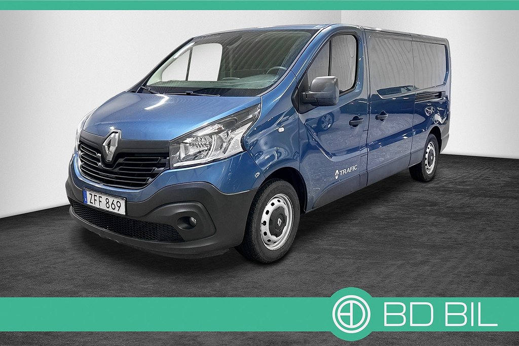 Renault trafic 1.6 dCi L2 DRAG NAV DUBBLA SKJUTDÖRRAR