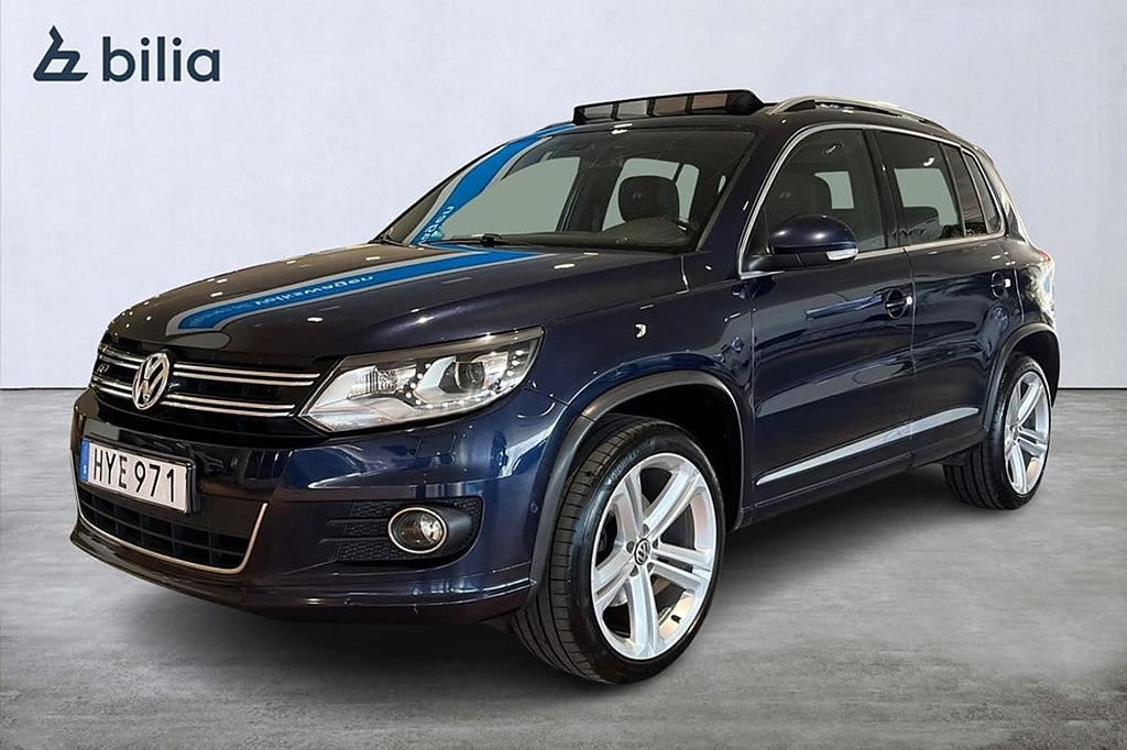 Volkswagen Tiguan 2.0 TDI 4M R-Line Värm Pano Drag 184HK