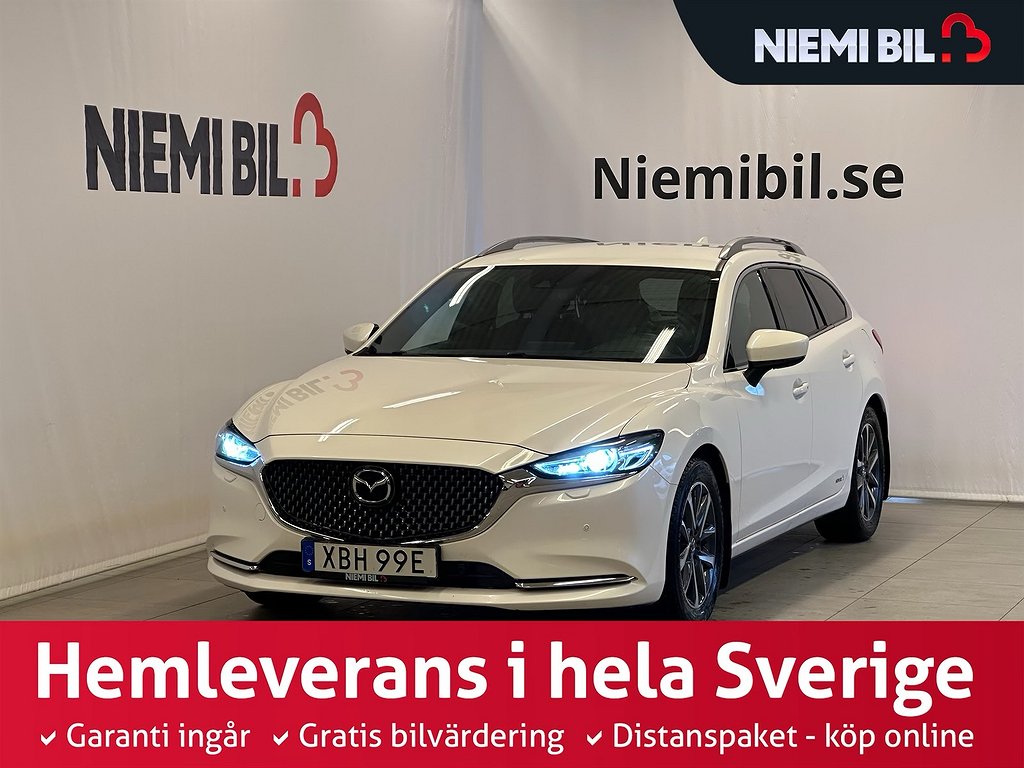 Mazda 6 Wagon 2.2 AWD Optimum 10årsgaranti/Drag/MoK/360/BOSE