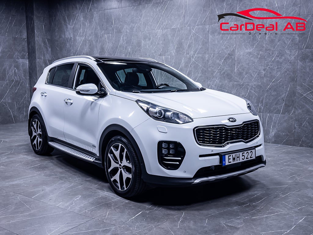 Kia Sportage 2.0 CRDi AWD GT-Line Värmare Pano Kamera JBL *SE SPEC*