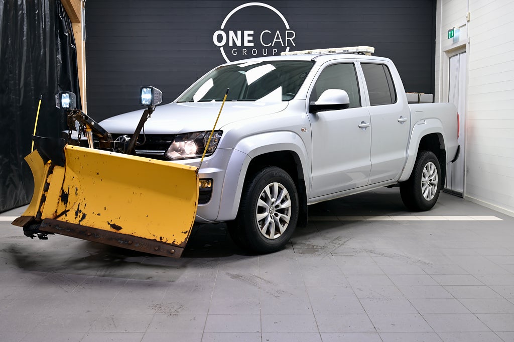 Volkswagen Amarok 3.0 V6 TDI 4M MOMS Plogbil 1 brukare 204hk