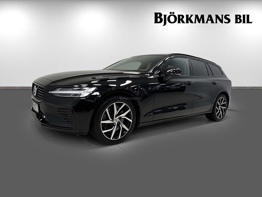 Volvo V60 T6 RECHARGE AWD R-DESIGN 340HK AUT LOUNGEPKT MOMSBIL
