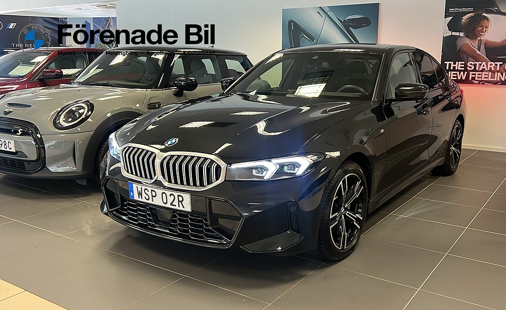 BMW 330e Sedan M-Sport HiFi Rattvärme Aktiv Farth Drag