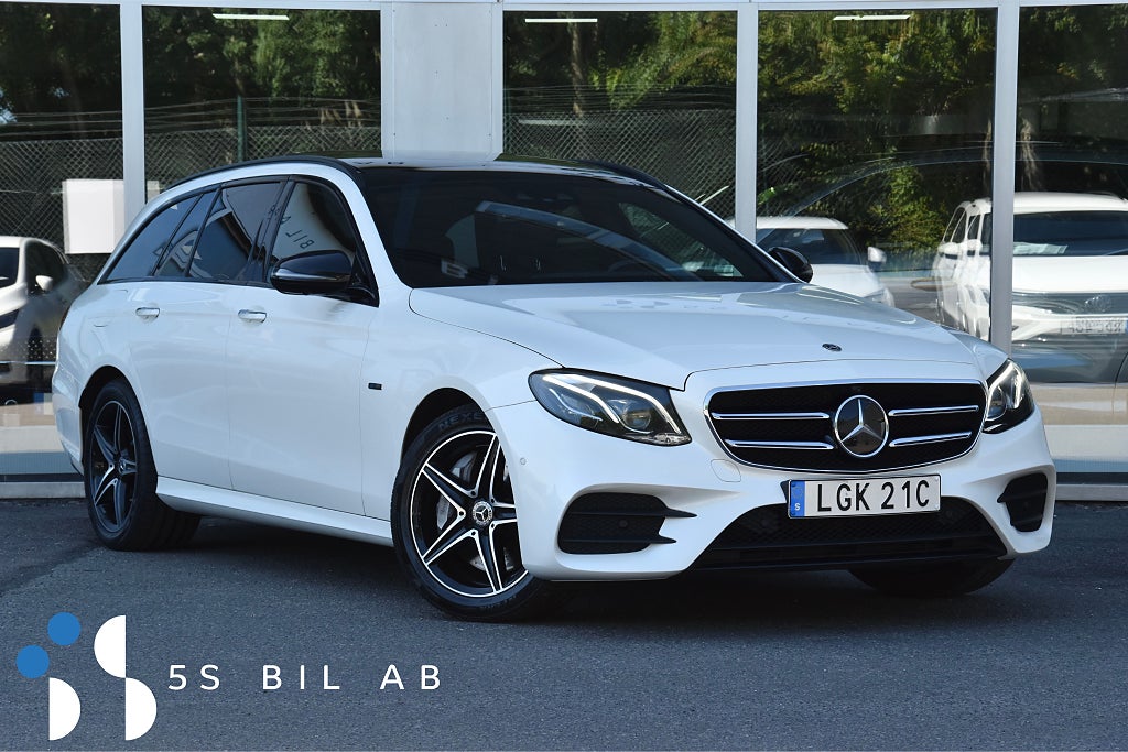 Mercedes-Benz E 300 de PLUG-IN 9G AMG NIGHT PANO VÄRM BUR SE SPEC 306HK