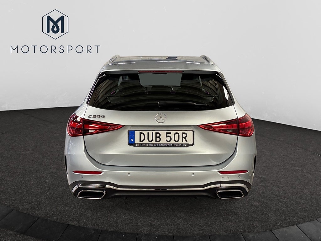 Mercedes-Benz C 200 T Aut AMG Line DRAG Kamera Navi bild 8