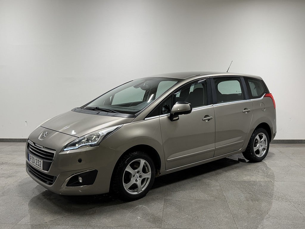 Peugeot 5008 7-Sits 1.6 BlueHDi 1-ägare 11831mil Dragkrok 