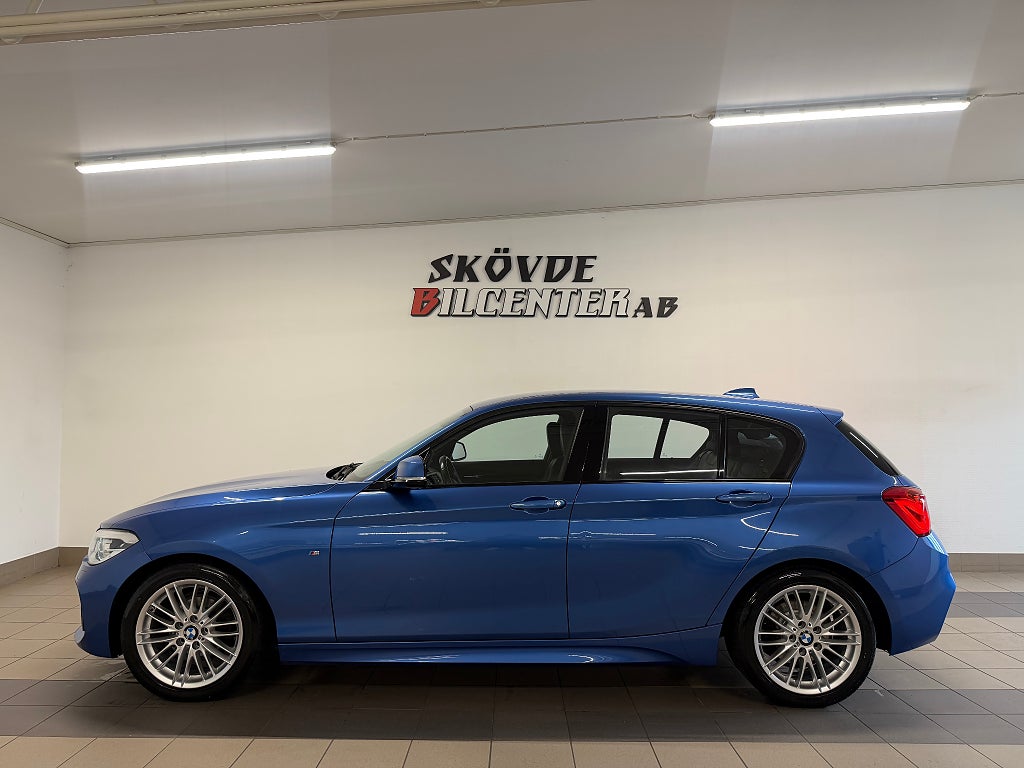 BMW 118 M-Sport 6-Växlad / Nyservad / Nybesiktad / Skinn / LED
