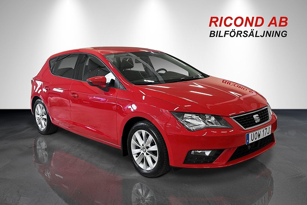 Seat Leon 1.5 TGI GAS AUT BACKKAMERA 360KR SKATT 3,45% RÄNTA