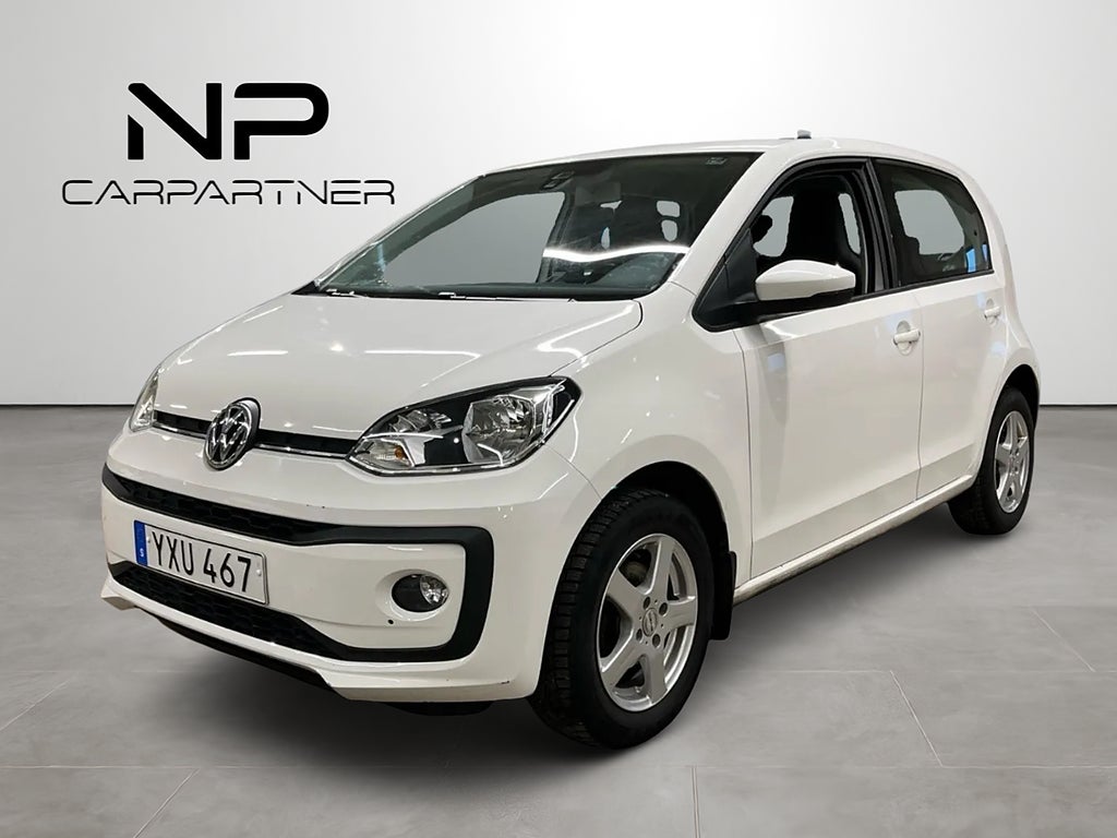 Volkswagen UP! eco high up! Euro 6/ MOMS / EN BRUKARE/ CNG / VÄLSERVAD