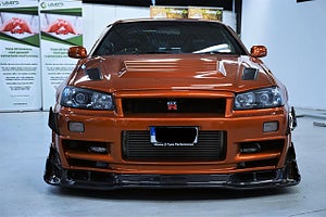 Nissan Skyline GT-T har en mängd med modifieringar. 