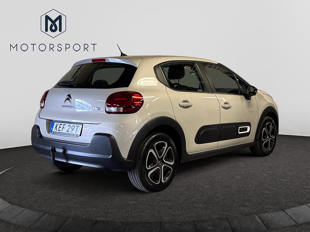 Citroën C3 1.2 PT 83hk Dragkrok Apple Carplay Farthållare bild 13