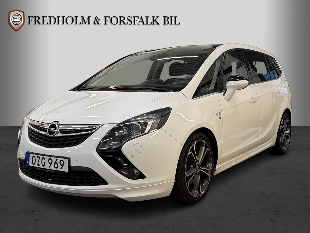 Opel Zafira Tourer 2.0 CDTI OPC-line 7-sits Pano Motorvärme Drag 