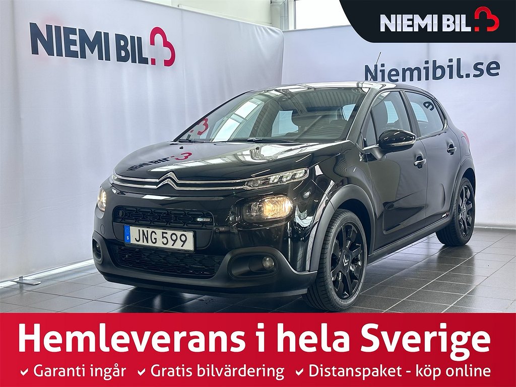 Citroën C3 1.2 VTi Euro 6 P-sens/SoV/BT/Mvärm