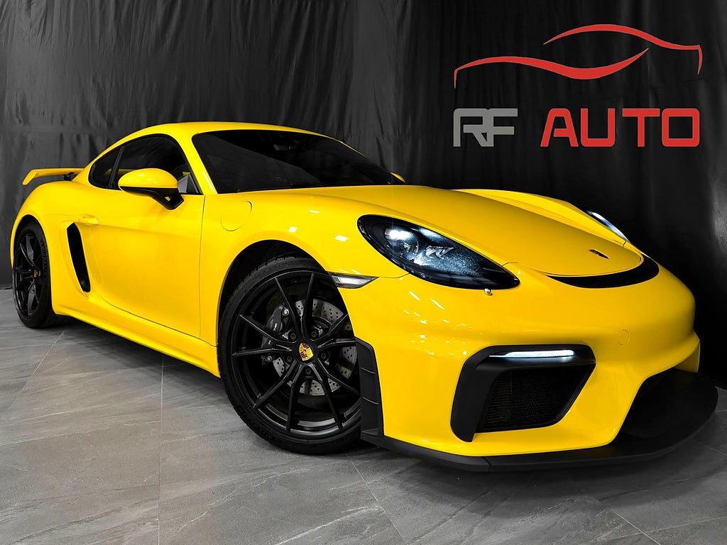 Porsche 718 Cayman PDK GT4 Package PASM Sportavgas 375hk