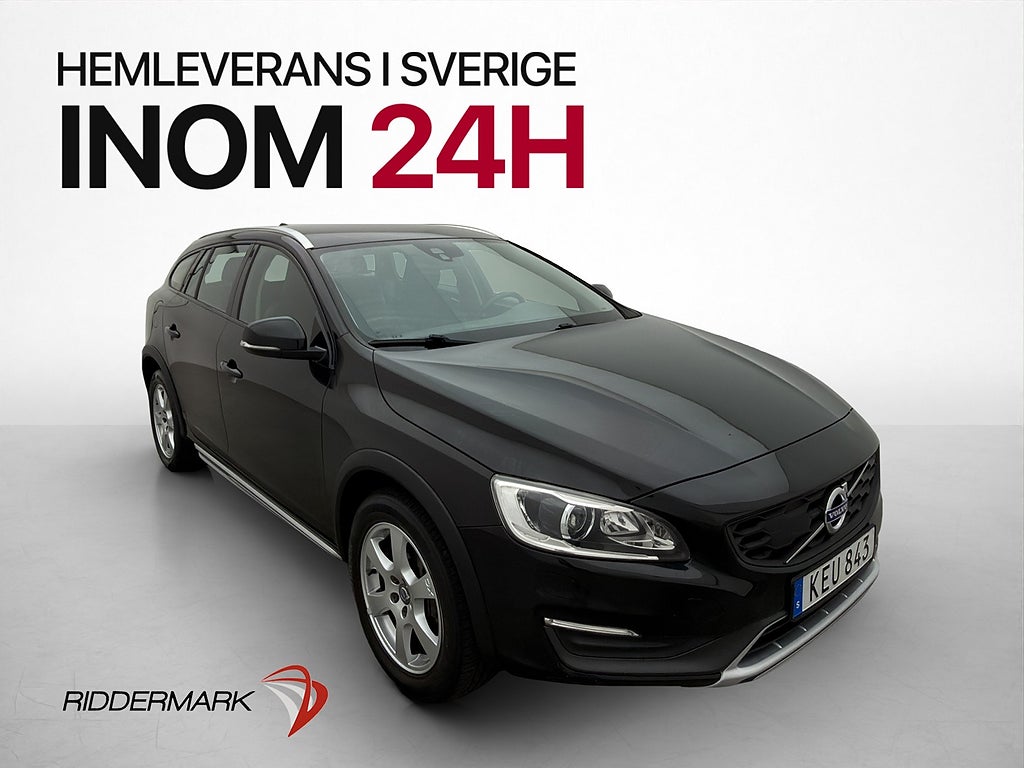 Volvo V60 Cross Country D3 Momentum VOC Värmare Halvskinn