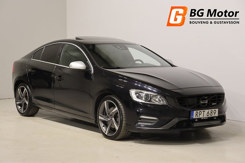 Volvo S60 D4 181HK Aut R-Design Tacklucka/Värmare 1,99% Ränta