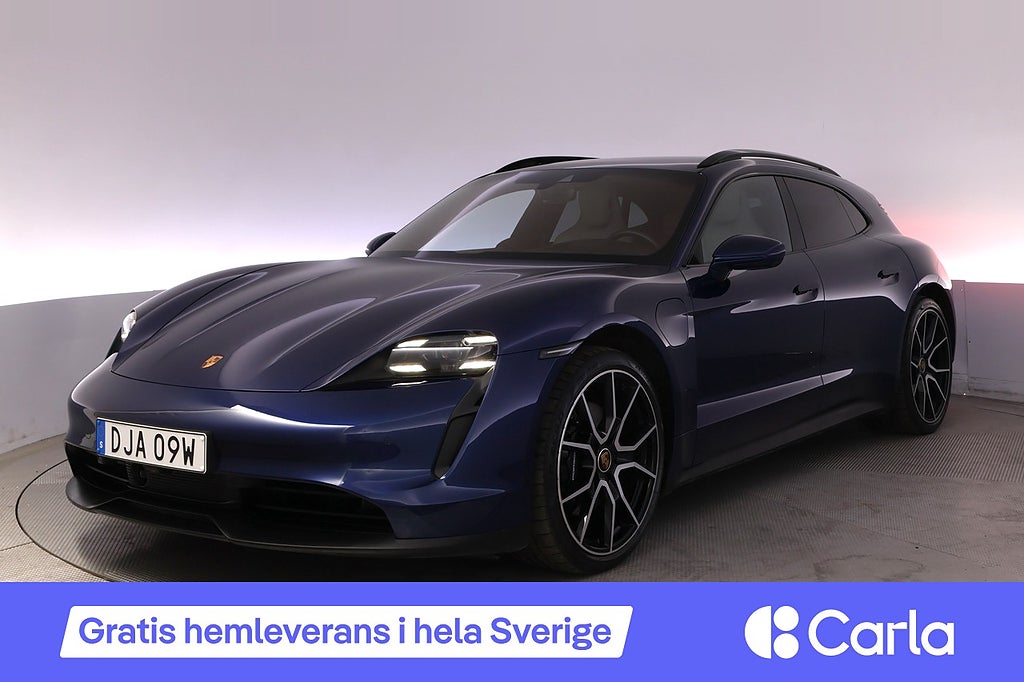 Porsche Taycan 4S Sport Turismo DD Chrono 18väg 360 HUD BOSE