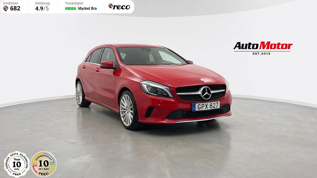 Mercedes-Benz A180 A 180 122hk SoV däck