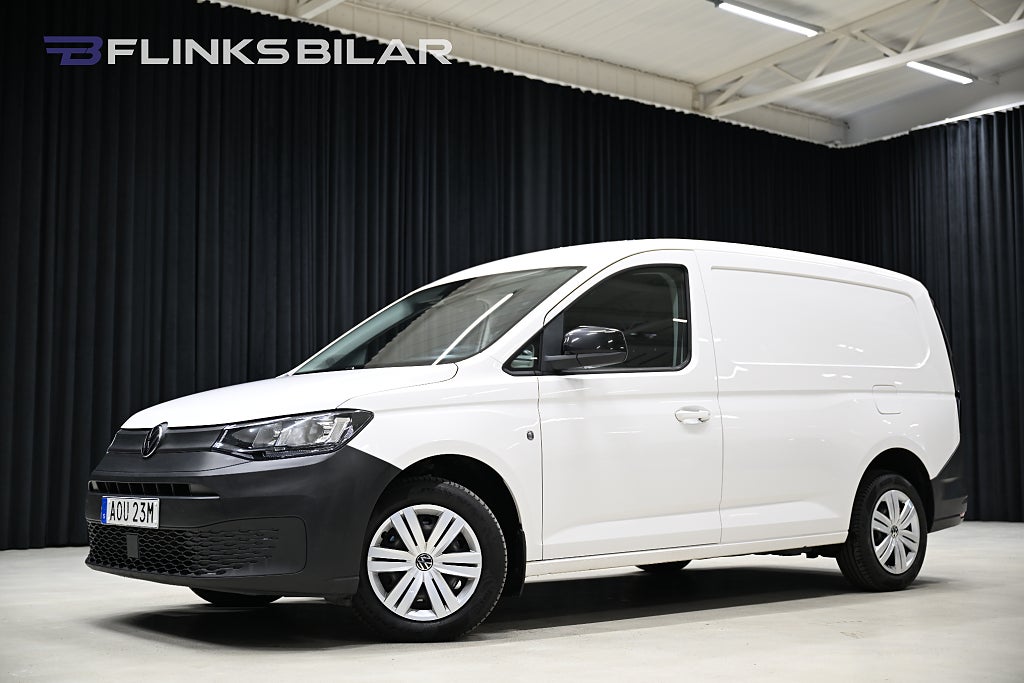 Volkswagen Caddy Maxi TDI DSG 122HK Drag|Värmare|Backkamera|EnÄgare|Leasbar