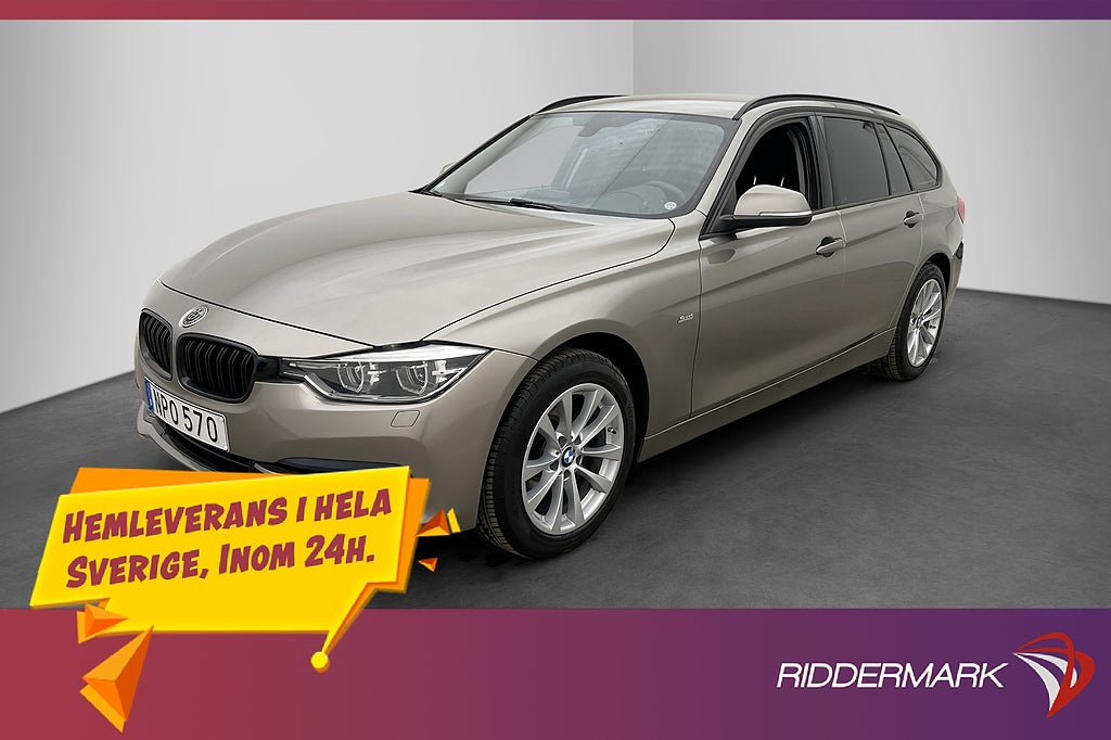 BMW 318d xDrive Touring 150hk Sport line P-Sensorer Keyless