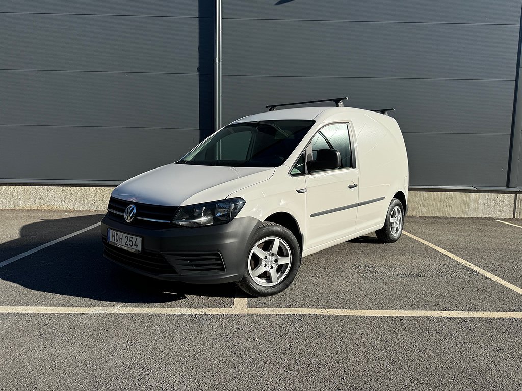 Volkswagen Caddy 2.0TDI D-Värme Drag V-inredning Moms Leasbar