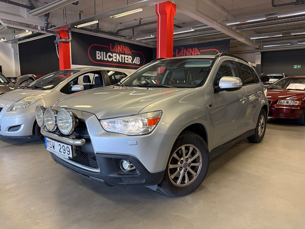 Mitsubishi ASX 1.8 Di-D AWD 1 ägare Drag Skinn Motorvärmare SoV