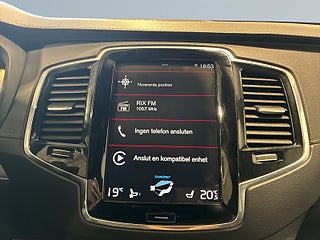 Volvo XC90 7sits B5 AWD R-Design Värmare HuD Pano Skinn H/K S&V – bild 16