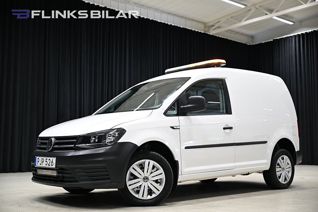 Volkswagen Caddy 4Motion DSG 150HK Inredd|Drag|Värmare|Backkamera|Lågmil