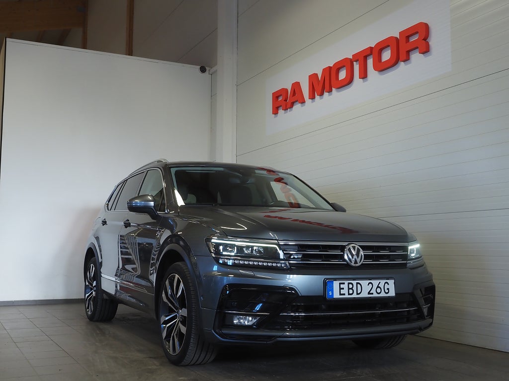 Volkswagen Tiguan Allspace 2.0 TSI 4Motion 190hk R-Line P-Värm Drag B-Kam 2019