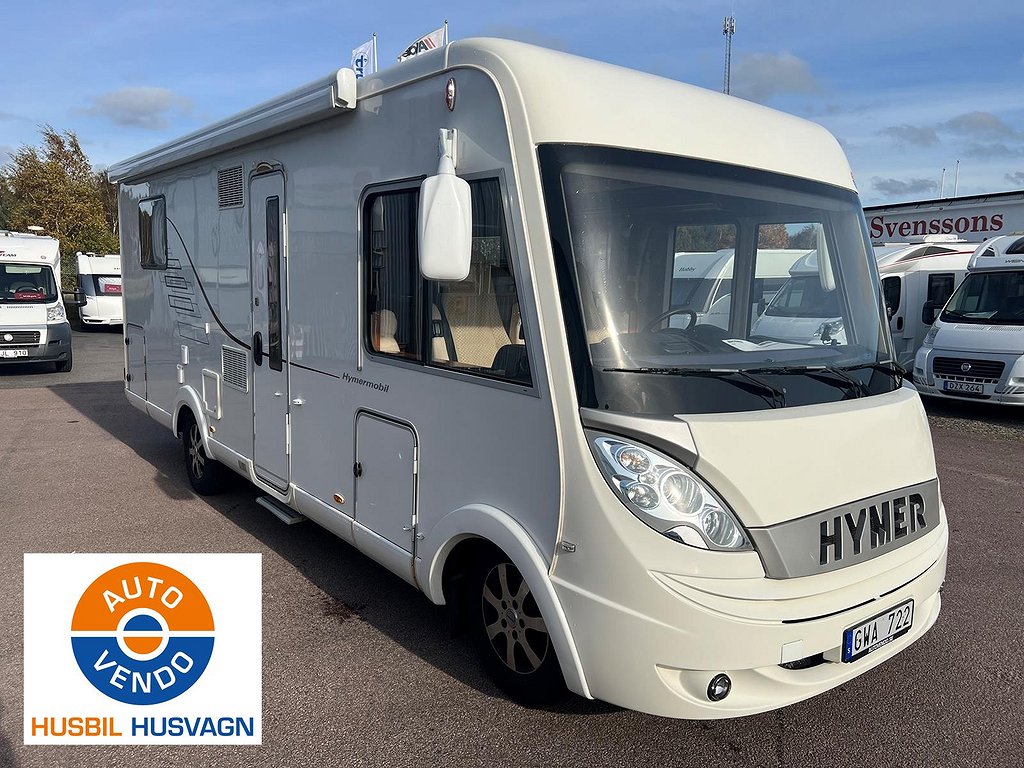 Hymer B 698 Queenbed Utan taksäng