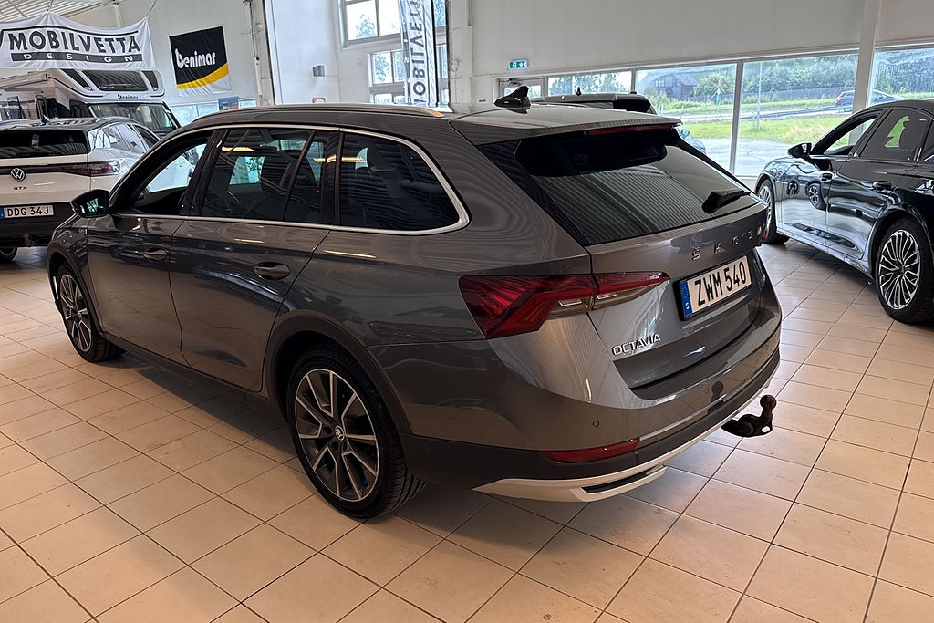 Skoda Octavia Scout 2.0 TDI 4x4 Drag Värmare Kamera Drag Moms  miniatyr 4