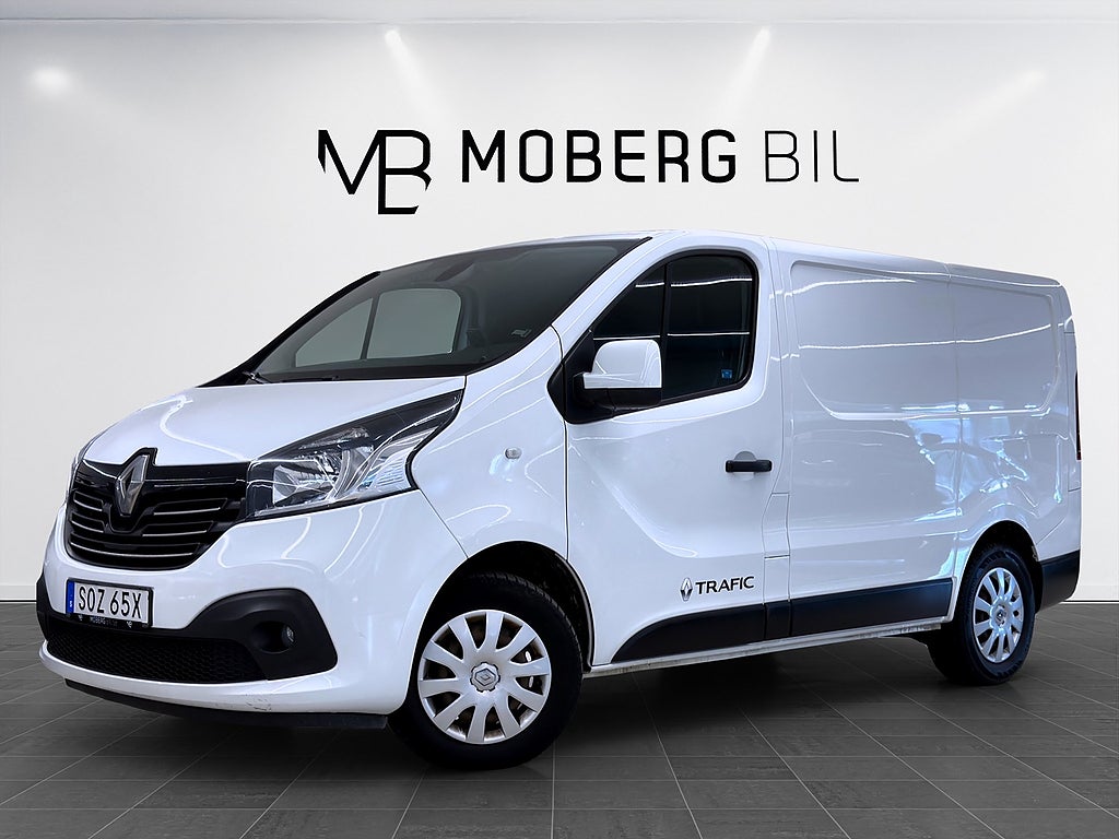 Renault trafic Skåpbil 125hk L1 Drag Värmare PDC MOMS/VAT